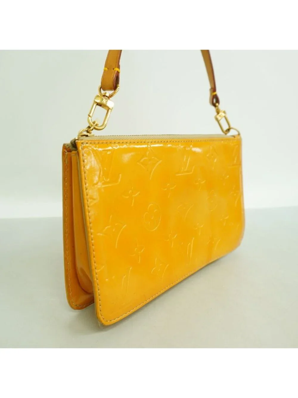 Louis Vuitton Pouch Vernis Lexington Beige